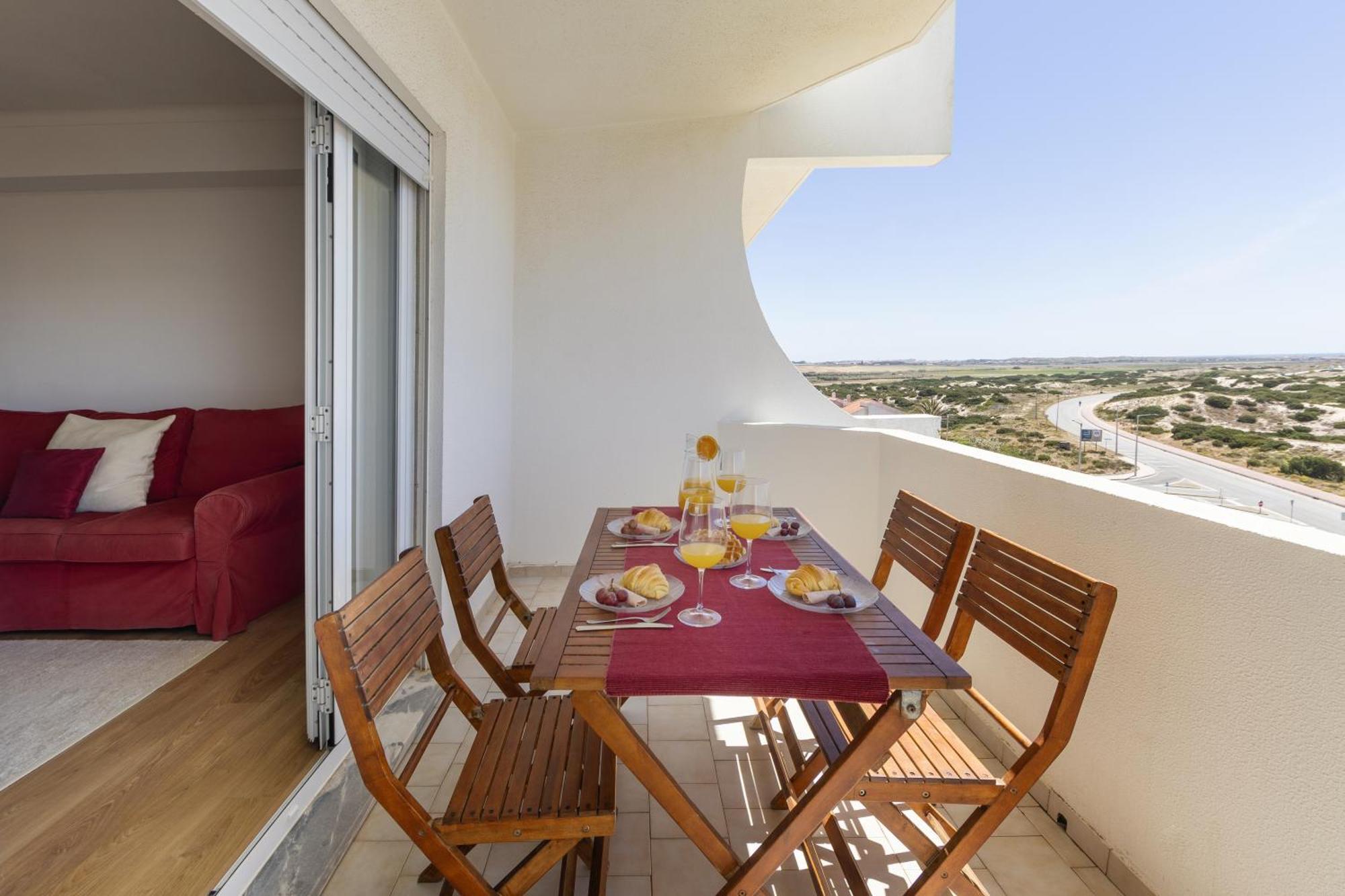 Апартаменты Baleal Balcony Феррел Экстерьер фото