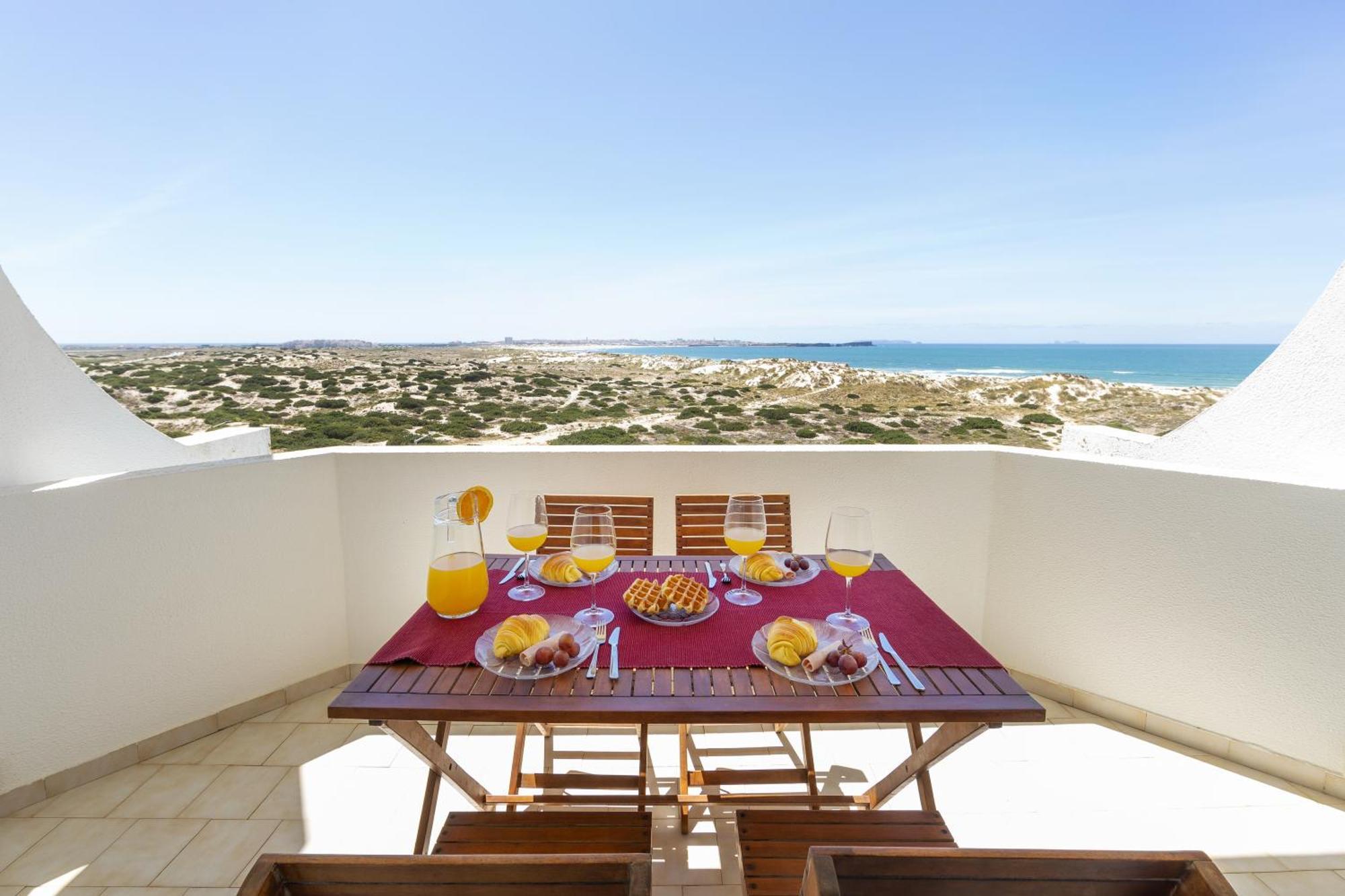 Апартаменты Baleal Balcony Феррел Экстерьер фото